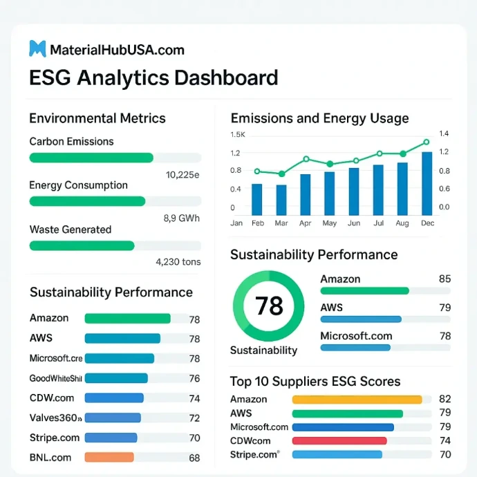 MaterialHubUSA.com does not replace corporate ESG programs, but we aim to support them with transparency, structure, and better information.